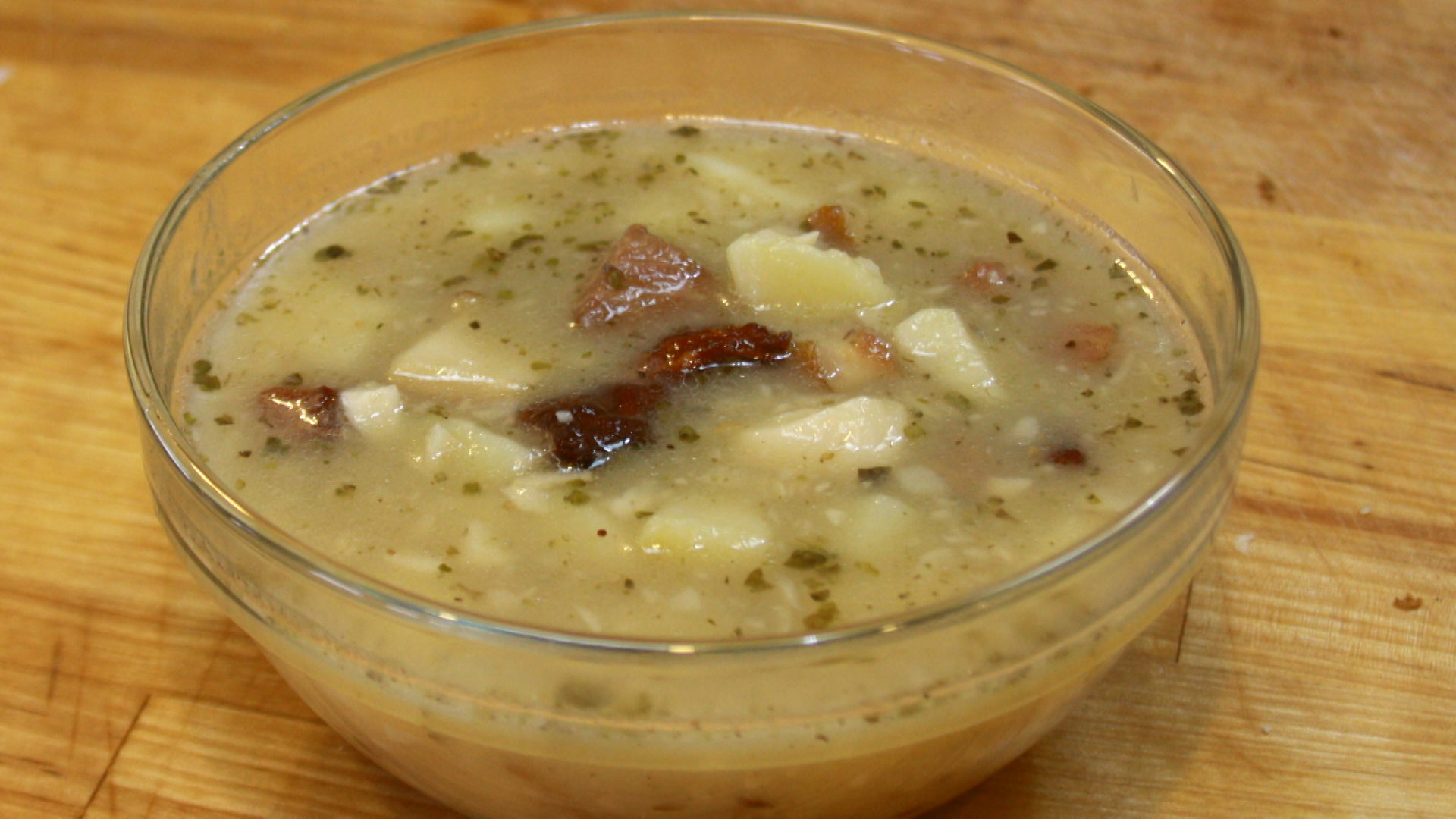 czeska zupa czosnkowa česnečka